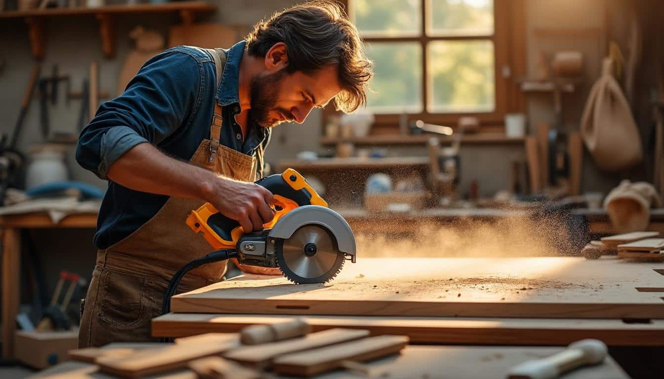 Illustration: Pourquoi opter pour une scie circulaire Mafell pour vos travaux de précision ?