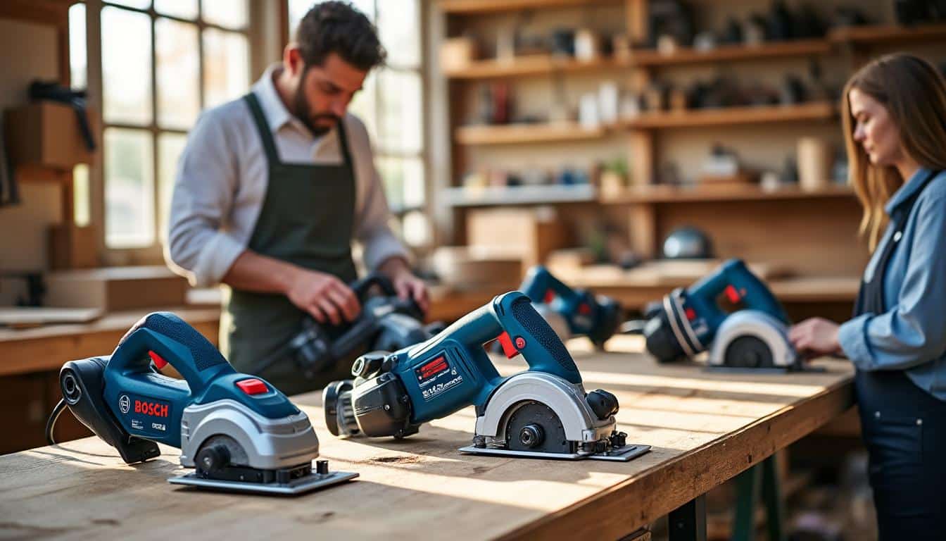 Illustration: Comprendre les caractéristiques techniques et innovations des scies Bosch