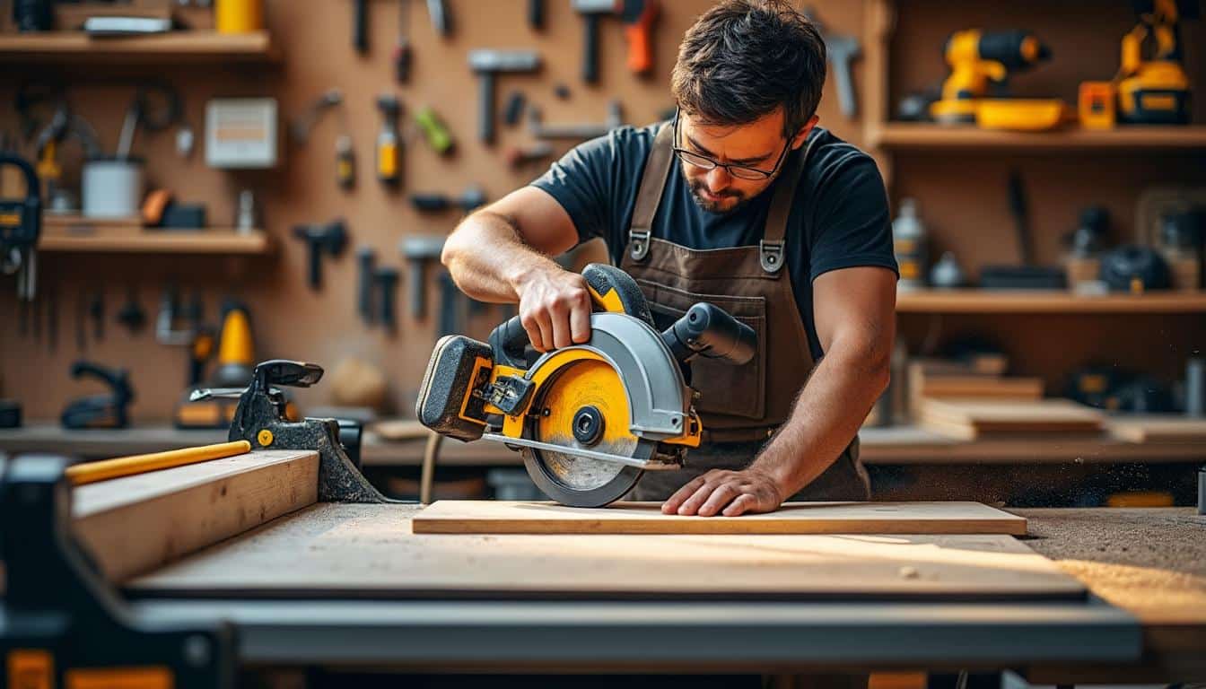 Illustration: Pourquoi opter pour une scie circulaire sur table Dewalt dans vos projets de bricolage ?