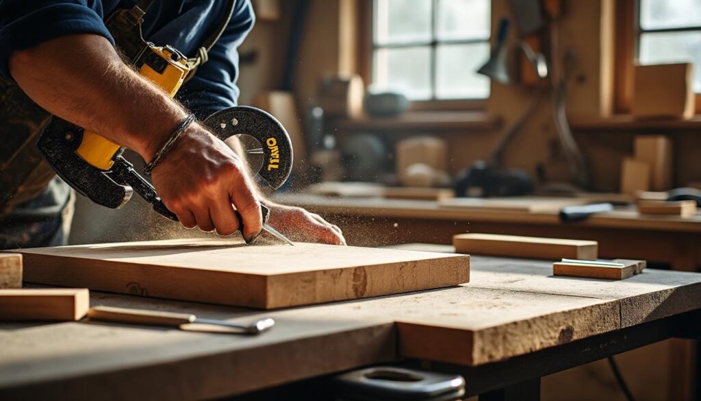 Scie circulaire sur table Dewalt : précision et robustesse garanties