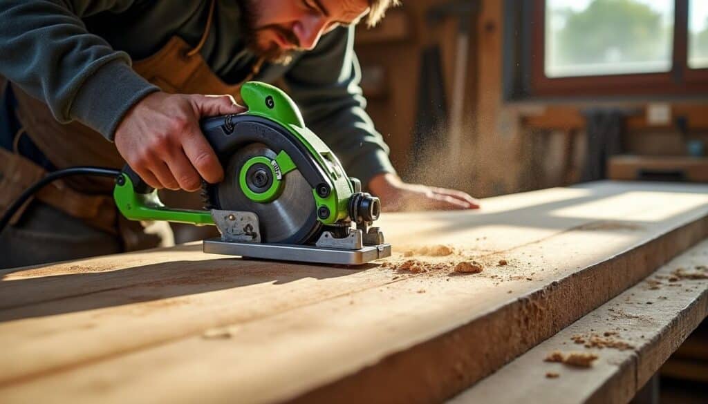 Scie plongeante Festool TS 75 : précision et confort de coupe