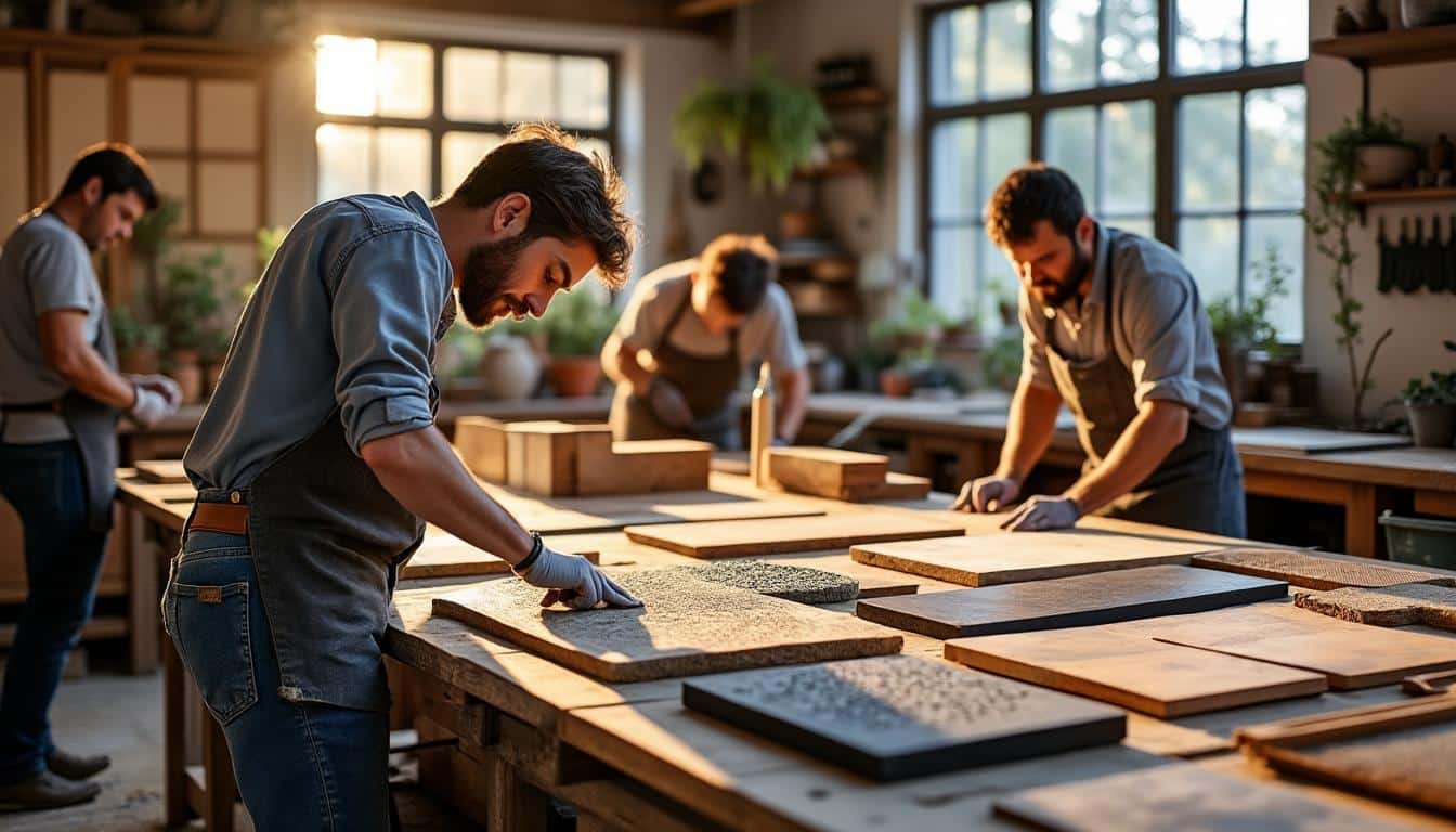 Illustration: Les matériaux qui donnent vie aux panneaux décoratifs pour vos murs