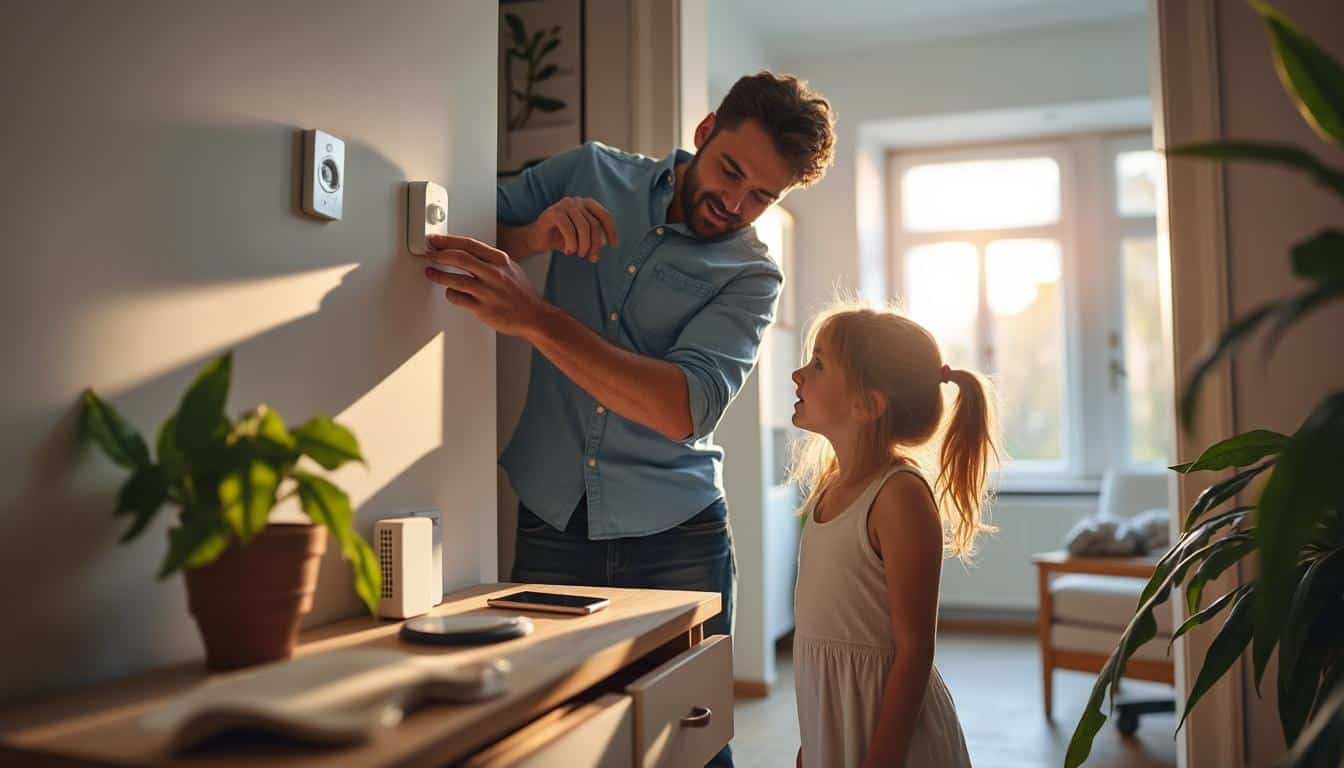 Illustration: Comprendre le fonctionnement d’un système d’alarme sans fil pour la maison