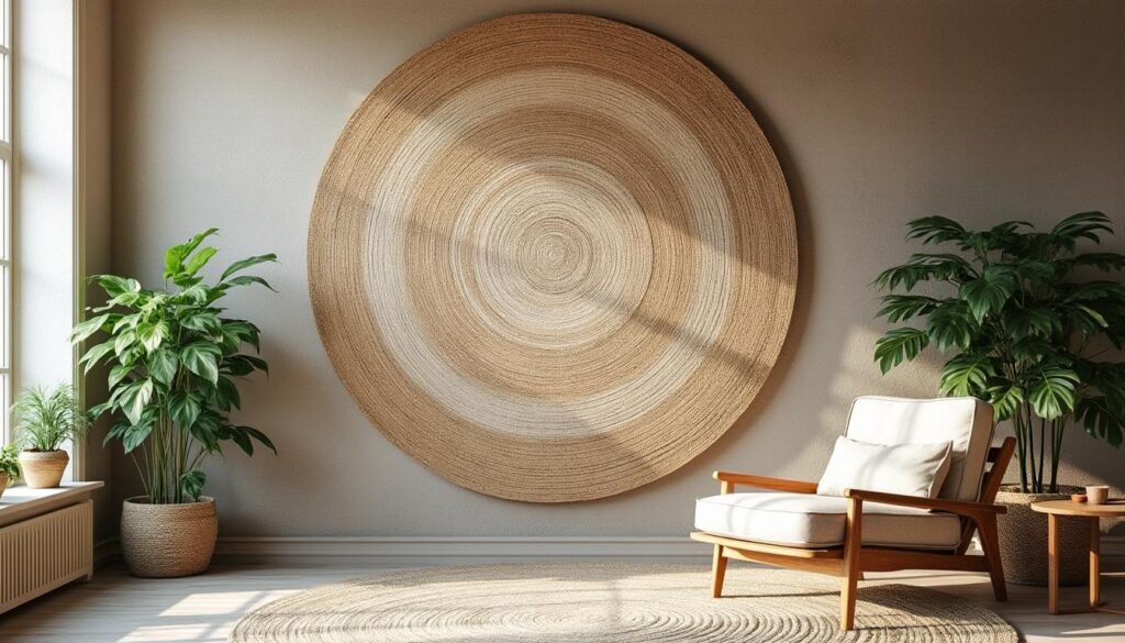 Eventail géant pour décoration murale : charme et élégance uniques