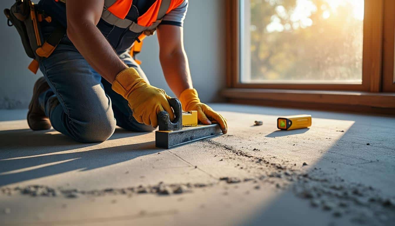 Temps de séchage du ragréage : guide complet pour réussir