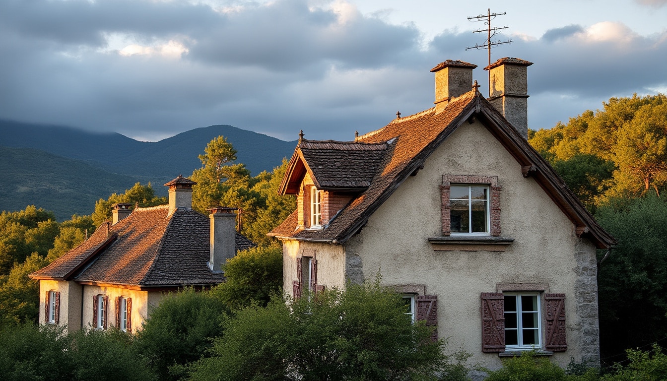 Illustration: Pourquoi la pente du toit change-t-elle selon la région ?