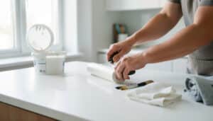 Comment peindre un plan de travail qui dure vraiment