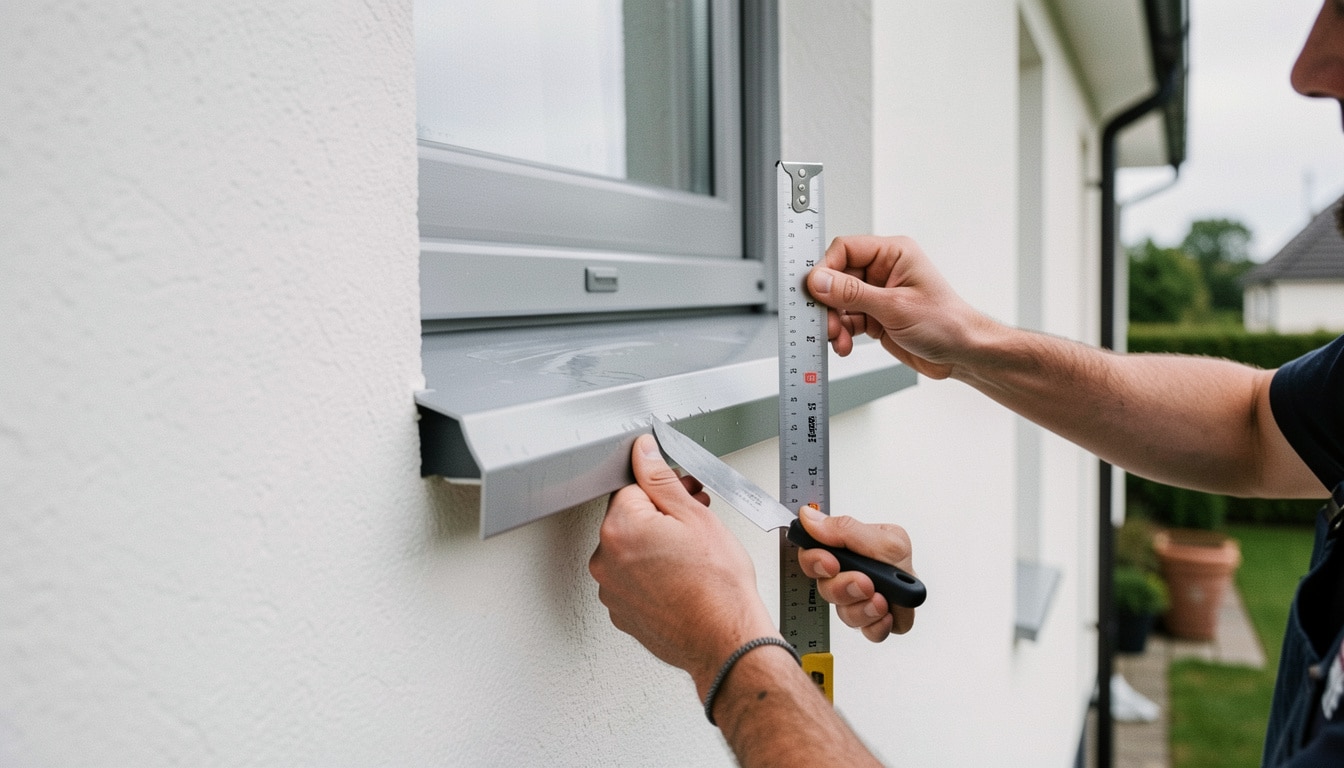 Recouvrir un appui de fenêtre extérieur en rénovation